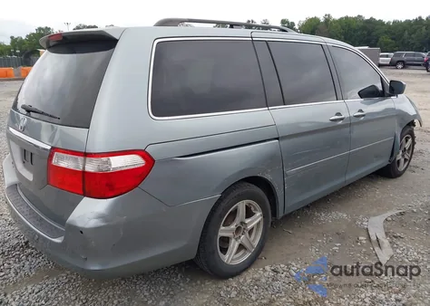 2007 Honda Odyssey Touring z USA, uszkodzony, nr VIN 5FNRL38837B011242